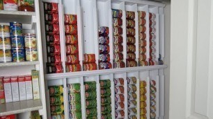 'Rotating canned food system - diy'