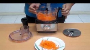 'Vienta Food Processor Fungsi Thin Shreding'