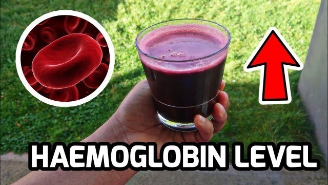 'Drink to increase Hemoglobin Level in 7 Days / Get Rid of Anemia - Iron Deficiency'