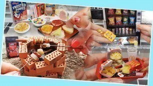 'Mini cooking selection from mini food videos: Mc Donald\'s, hamburger, breakfast, chips, barbecue :)'