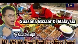 'MALAYSIAN STREET FOOD NASI LEMAK SELLER in KUALA LUMPUR NASI LEMAK SEMBILAN SUDU - REACTION'