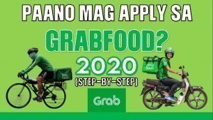 'PAANO MAG APPLY SA GRABFOOD'