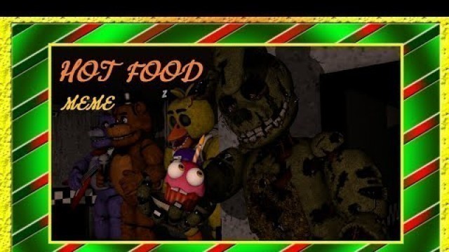 '[FNAF/C4D] HOT FOOD But It\'s Springtrap Instead of Michael Rosen'