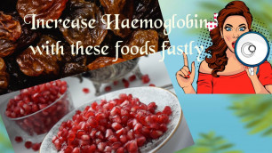 '#Howtoincreasehemoglobinfast How to increase hemoglobin fast||Natural foods to increase blood level'