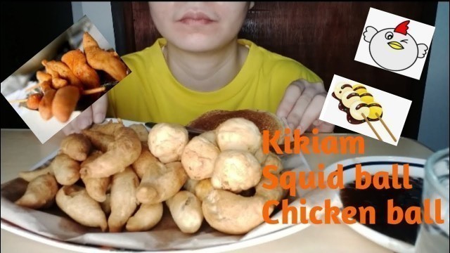 'BALLS!!! CHIKEN BALL | SQUID BALL | KIKIAM| FILIPINO STREET FOOD | PINOY STREET FOOD'