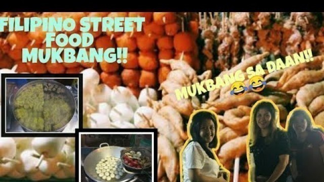 'FILIPINO STREET FOOD MUKBANG/kwek kwek,fishball kikiam  Chicken skin siomai/SARAP LAHAT'