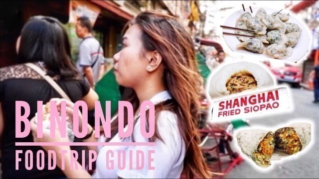 'FIRST VLOG! Binondo Food Trip Guide | Faith VC'