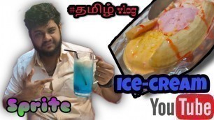 'Ice-Giants Ice cream Shop | Pasta | Sandwiches | Tamil food Review | Afridi Vlogger'