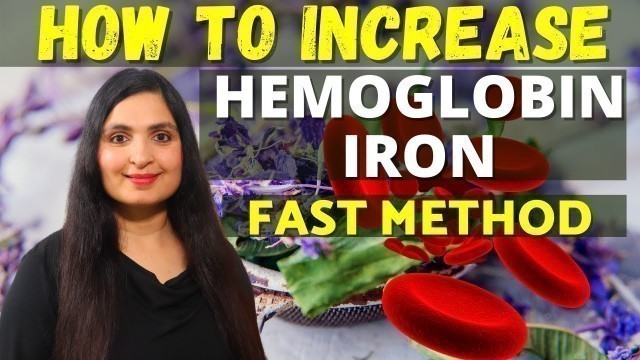 'Eat THIS to Increase HEMOGLOBIN / IRON Fast - Get Rid of Anemia - Iron Deficiency / #Hemoglobin'