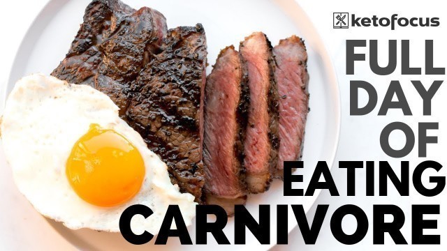 'CARNIVORE DIET RECIPES | Full Day of Eating Carnivore Diet | EAT KETO CARNIVORE WITH ME'