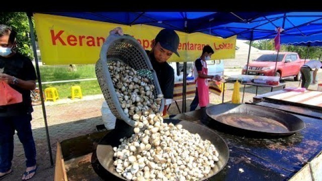 'MALAYSIAN STREET FOOD - Kerang Bakar Gemok at Bazaar Ramadhan Stadium Shah Alam'