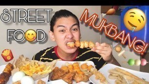 'FILIPINO STREET FOOD MUKBANG | Penoy, Kwek-Kwek, Calamares, Turon, Kikiam, ect'