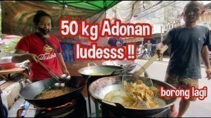 'Rp. 2.000 BAKWAN VIRAL DI JAKARTA TERNYATA GINI BIKINNYA ! INDONESIA STREET FOOD'