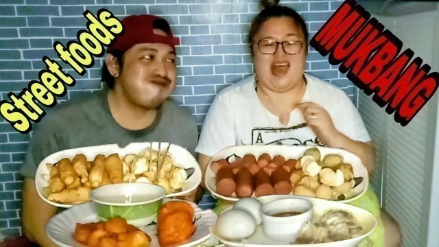 'FILIPINO STREET FOOD MUKBANG | Balut, Squid balls, Kikiam, Hotdogs at iba pa