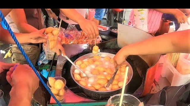 'Filipino Street Food - Squid Balls and Kikiam'