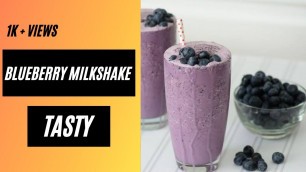 'Blueberry Milkshake 