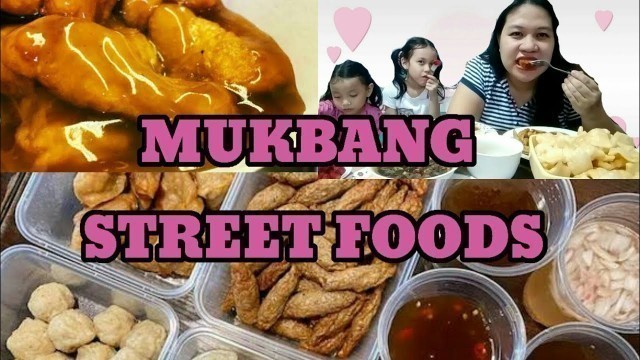 'MUKBANG WITH MY KIDS #2 STREET FOOD FISHBALL, KIKIAM, HOTDOG, CHICHARAP'