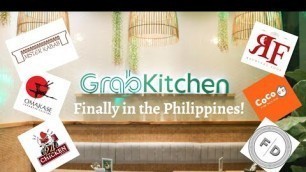 'Grab Food PH launches Grab Kitchen in the Philippines'