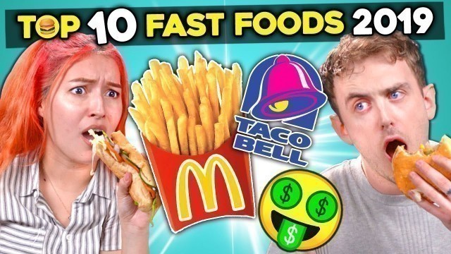 'College Kids React To The Top 10 Richest Fast Food Chains of 2019'