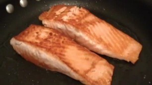 'Garlic Ginger Basil Salmon'