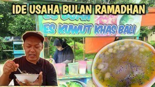 'IDE USAHA BULAN RAMADHAN, ES KUWUT BALI - Kuliner Madiun | Indonesian Street Food'