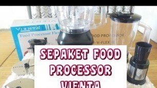 'UNBOXING Food Processor Vienta isi dan kelengkapannya || Part 1'