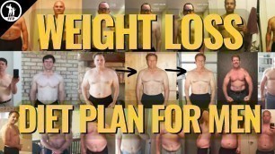 'Men\'s Diet Plan To Lose Weight (EASY and SUSTAINABLE)'