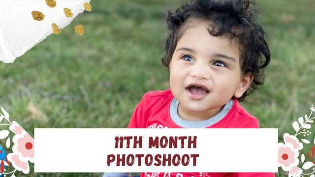 '11th Month baby Photoshoot | Funny TikTok Videos | Cutie Pie Virat Shourya- Mom Clicks| Telugu Vlogs'