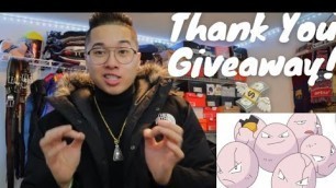 'FREE MONEY AND FOOD GIVEAWAY TO MY SUBSCRIBERS!!! THANK YOU!'