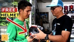 'GrabFood Rider Binigyan ng Libreng Helmet | Helmet for Bike To Work Fundraiser (2019)'