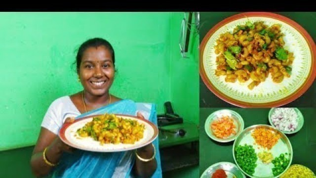 'மசாலா பாஸ்தா | Masala Pasta In Tamil | Macaroni Recipe | Amala Village Food'