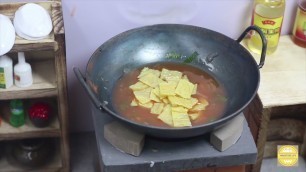 'Miniature Cooking | Miniature Food |Tteokbokki｜Gimmari｜Eomuk | ミニチュア粉食（トッポッキ、海苔巻き、かまぼこ）'