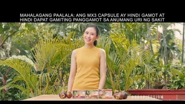 'The New Face of MX3 Plus Capsule- Popstar Royalty, Ms. Sarah Geronimo'