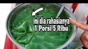 '1 PORSI RP. 5 RIBU ES BUBUR SUMSUM - INDONESIAN STREET FOOD'