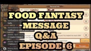 'Messages & Answering Questions | Game Night | Episode 6 | Food Fantasy'