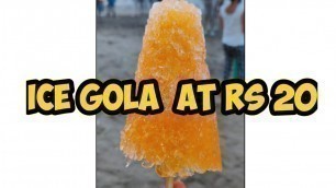 'Ice Gola | Mumbai Street Food | Food vlog 2021 | Mitochondria'