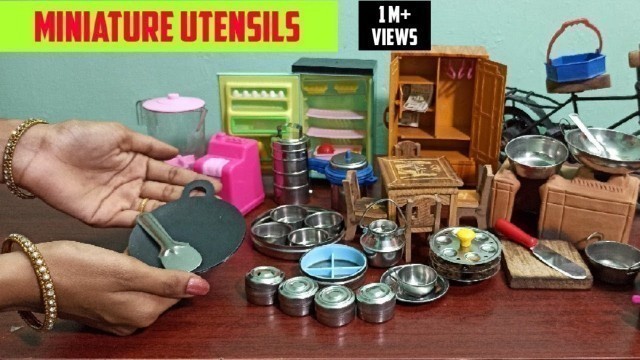 'Miniature Home Appliances| miniature kitchen set #MiniatureKitchen #miniature #tiny #foods'