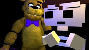 '(Prisma 3D FNAF)  hot food but its fredbear instead of michael rosen'