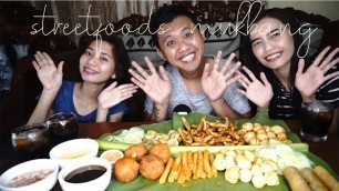 'FILIPINO STREET FOOD MUKBANG | Fishball, Kikiam, Cheesesticks, Chicken Balls atbp!'