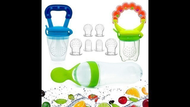 'Munchkin Fresh Food Feeder 2 PackPurpleGreen'