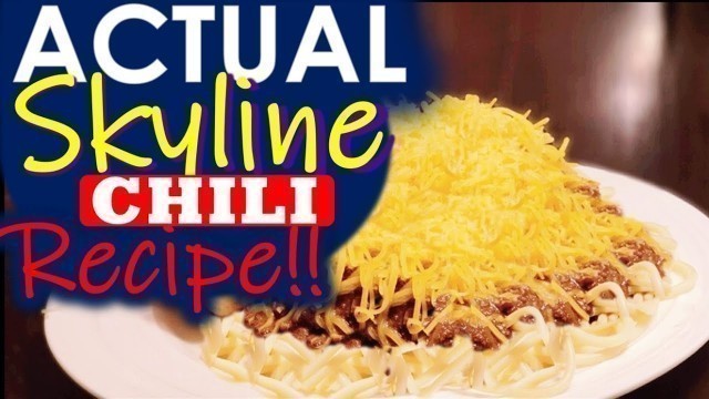 'Skyline Chili Recipe (SECRET INGREDIENTS) | Copycat Skyline | Copycat Recipe'