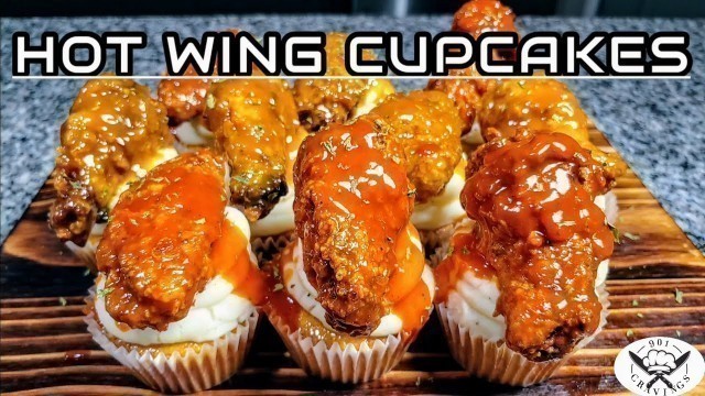 'HOT WING CUPCAKES! THE ULTIMATE FOOD FANTASY DISH'