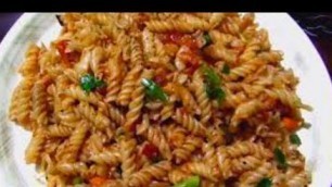 'Pasta recipe/pasta recipe in tamil/spicy pasta/vegetable pasta/taste my food'