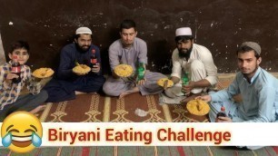 'Funny Biryani Eating Competition | Man Vs Food | Street Food Challenge | Esa Lahori Food Challengea'