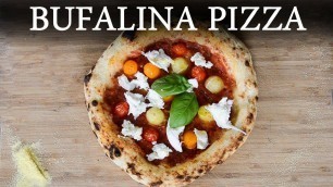 'Traditional Bufalina Pizza Recipe Video | How To Make Bufalina Pizza At Home | Roccbox Pizza Oven'