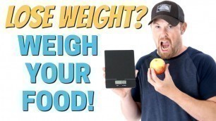 'How to Lose Weight? Weigh Your Food With This Digital Food Scale.'