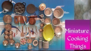 'Miniature things shopping haul in tamil | New cute Tiny food cooking Things bought from Mylapore'