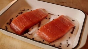 'Food Wishes Recipes - Salmon Baked on Salt Recipe - Salmon Baked on Aromatic Salt'