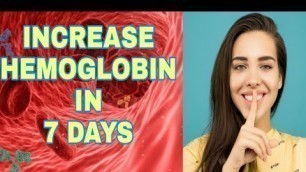 'Increase Hemoglobin Level in 7 Days | Get Rid of Anemia - iron deficiency | Doctor DAKY'