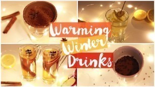 'How To Make Food Easy | Tasty Food Videos | Healthy & Warming Winter Drinks!'